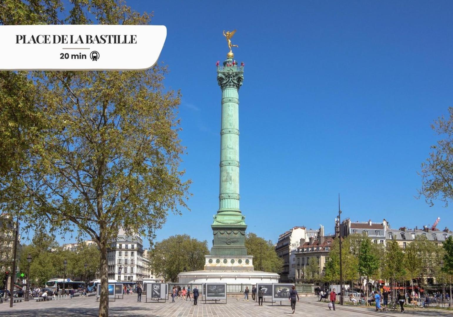 167 Suite K - Superbe Appartement A Paris Exterior foto
