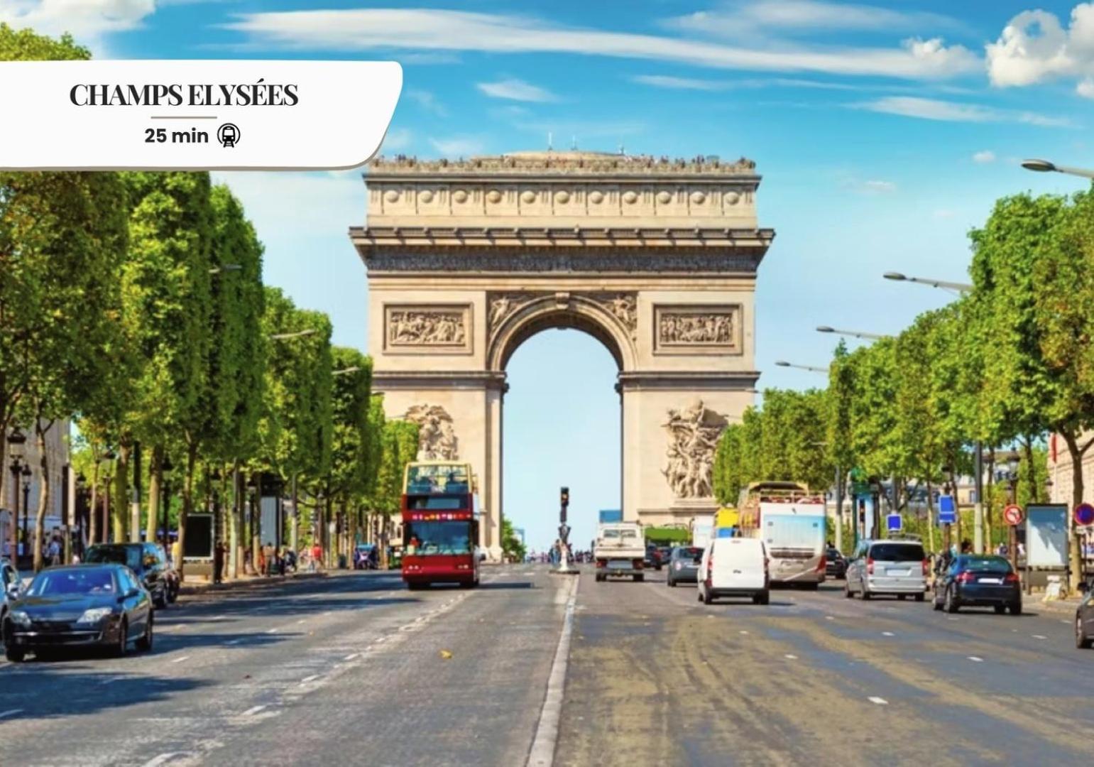 167 Suite K - Superbe Appartement A Paris Exterior foto