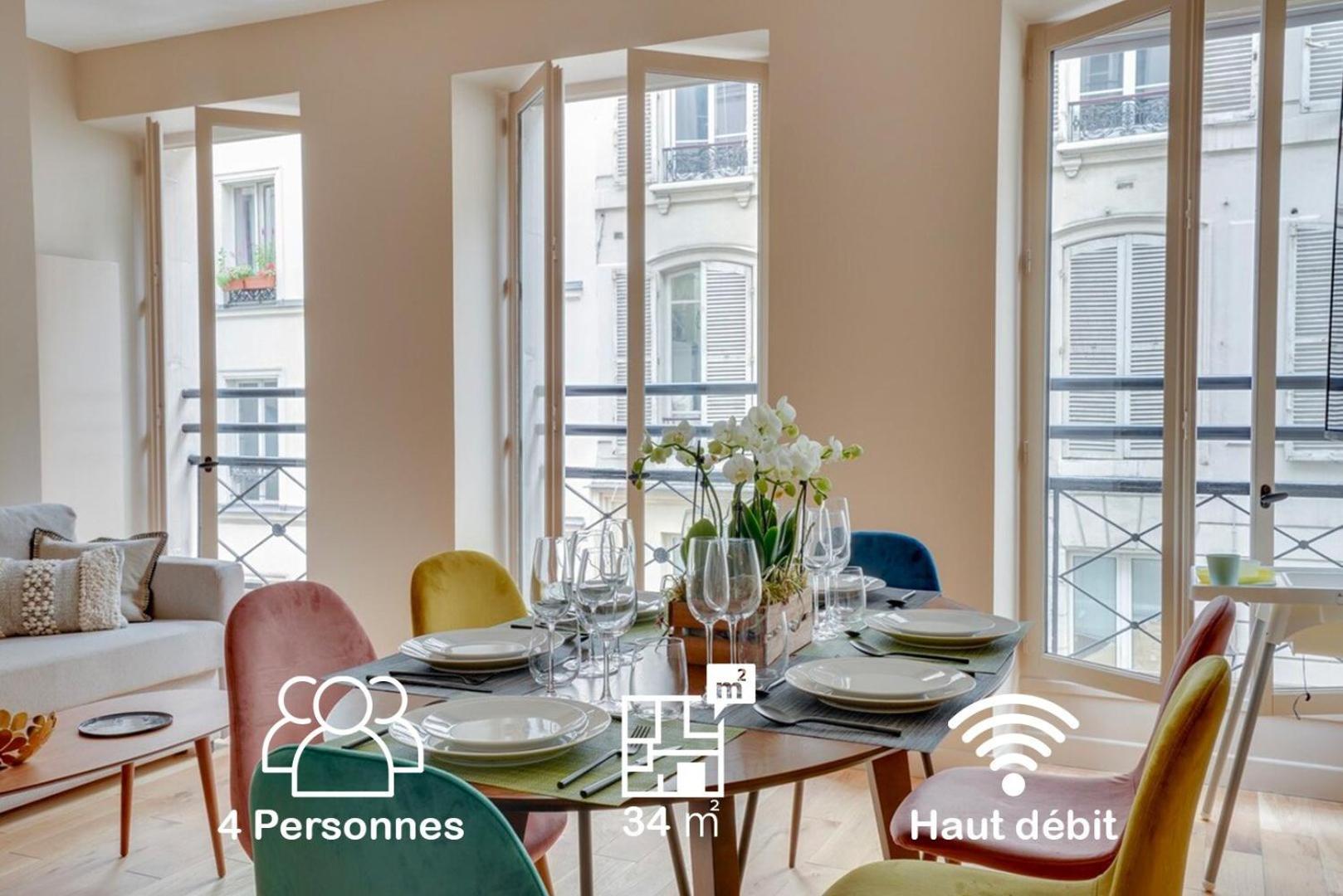 167 Suite K - Superbe Appartement A Paris Exterior foto